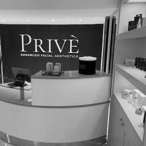 privè reception area
